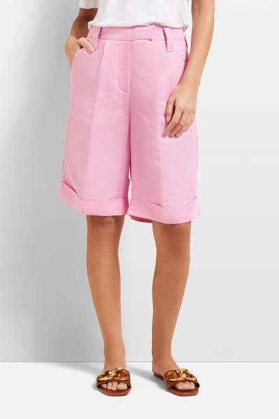 Bugatti Damen Casual broek met plooi