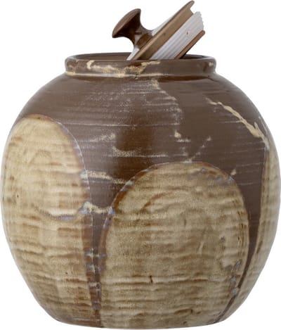 Bloomingville Voorraadpot Nasib bruin 22cm