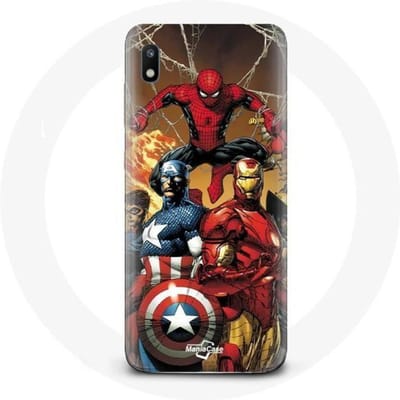 Hoesje voor Samsung Galaxy A10 Avengers invaders Oude soldaten