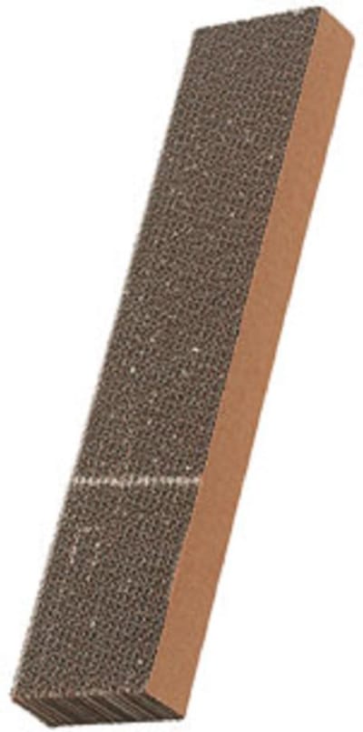 Flamingo - Katten Krabplank Karton - Bruin - 46 x 11 x 4 cm