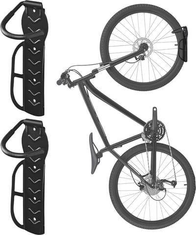 ProPlus Muurbeugel Voor Fiets - Inclusief bevestigingsmateriaal - Ophangsysteem - Muurhaak - Wandhouder - 2 stuks