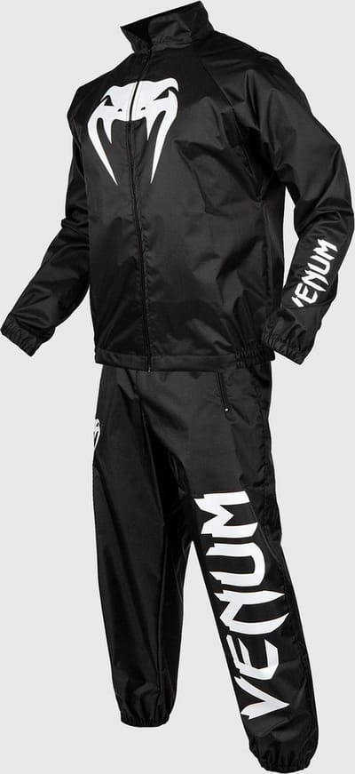 Venum Sauna Suit Giant – Zweetpak Heren & Dames – Saunapak voor Fitness & Gymtraining – Maat XXL – Zwart