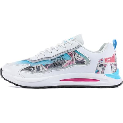 Dagelijks Uitgaan Trend Licht en Eenvoudig Ontwerp Ademend en Comfortabel Mesh Casual Heren Sportschoenen 39 -44 40 white
