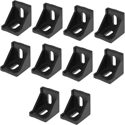 10x Hoekverbinder voor 4040 Profiel - Aluminium Binnenhoek Beugel voor Assemblage
