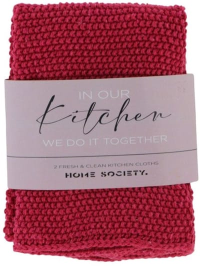 Home Society Vaatdoek 2 stuks Fuchsia