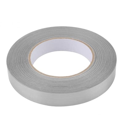 Veneer Edge Tape van 50 meter voor het afdichten van vloergaten, wandvoegen en zelfklevende toepassingen in woonkamer, slaapkamer, badkamer en keuken (2 cm breed, zilver)