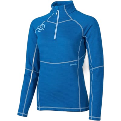 Dames trui met ronde hals en 1/2 rits Ternua Momhill