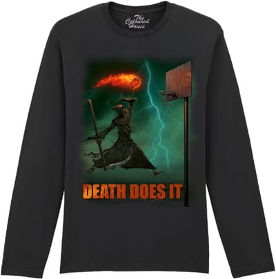 Death Does It The Coloured House Longsleeve T-shirt XXL