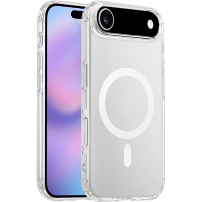 Coverzs TPU MagSafe hoesje geschikt voor iPhone Air (transparant) – clear case met sterke schokabsorberende bescherming, slank design en perfecte pasvorm