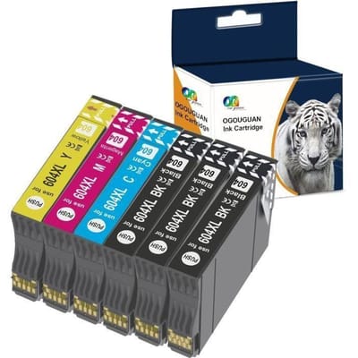 604XL Cartouches compatibles pour epson 604 XL pour Cartouche pour Epson Expression Home XP-2200 XP-2205 XP-3200 XP-4200 6Pack