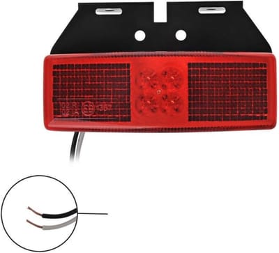 ProPlus Markeringslamp - Contourverlichting - Waterdicht - LED - 110 x 40 mm - Rood