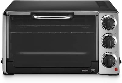 AMA® Heteluchtoven - Oven - Elektrische Oven - met 7 kookfuncties - Zwart - 49cm x 39cm x 27cm