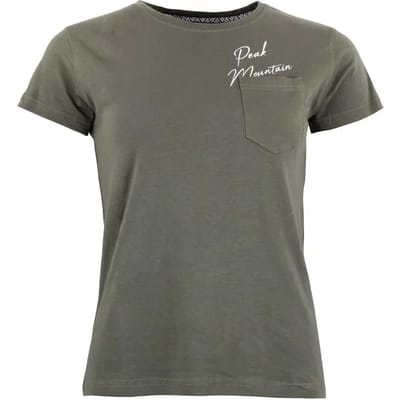 T-shirt Korte Mouw Peak Mountain T-shirt manches courtes femme AJOJO