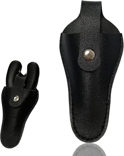 Tuinschaar met Leren Holster - Handige Opbergtas voor Tuingereedschap, Scharen en Snijgereedschap