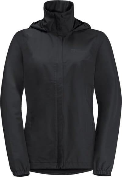 Jack Wolfskin Stormy Point 2L Jacket Women - Outdoorjas - Dames - Zwart - Maat L