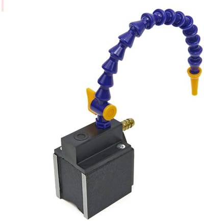 Magneetvoet met 325 mm. Koelarm met Kraan
