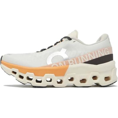 Cloudmonster 2 Ivoor Mandarijn Dames Sneakers Crème 3WE10113202 36.5 beige