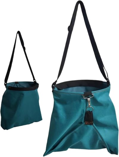 Tuinschort met Tas - Tuintas Schort - Groenten Oogsten - Waterdicht Oxford Materiaal - 40 x 38 x 28 cm