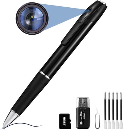 Spy pen - Spy camera - Spy recorder - Verborgen camera - Incl. 32GB SD kaart - 1080p - Niemand zal dit doorhebben!
