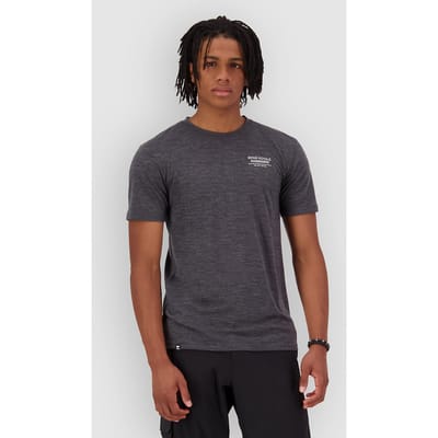 Mons Royale Zephyr Merino Tencel Tech Shirt grijs