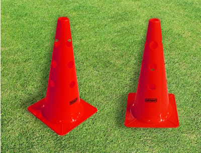 Pion 38 cm met gaten voor stokken