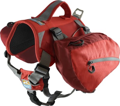 Kurgo Baxter Hondenrugzak - Hondendraagzak - Rood 13.5 Tot 38.5 Kg