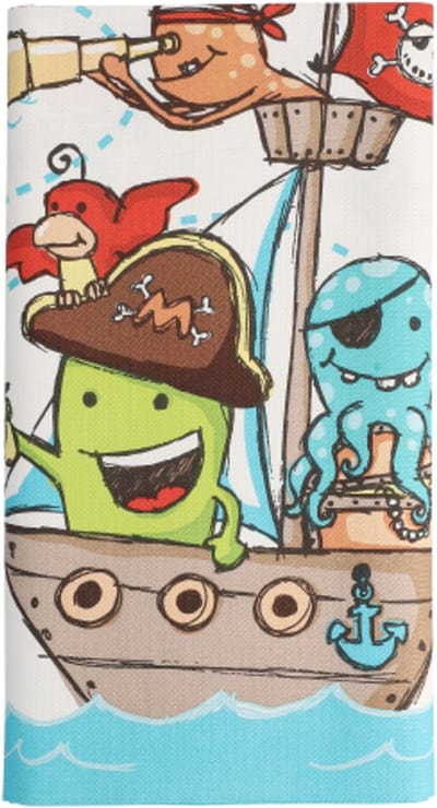 15x Tafelkleed papier 120 cm x 180 cm Pirate Crew