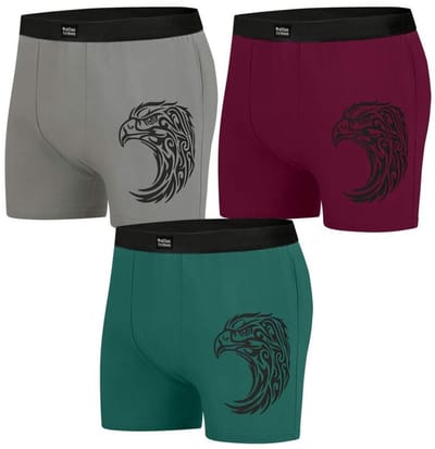 ATLAS FOR MEN - Set van 3 comfortabele stretchboxershorts - Heren - Verkrijgbaar in grote maten - 4XL