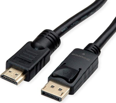 ROLINE DisplayPort Kabel DP - UHDTV, M/M, zwart, 7,5 m