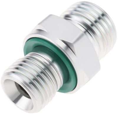aladdien - Hydraulische Fitting - M16 naar 1/4 Connector - Geschikt voor Mini Graafmachine - Duurzaam en Betrouwbaar - Eenvoudige Installatie - Staa...