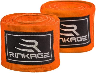Rinkage Vanquish Handwraps - 450 cm - Oranje
