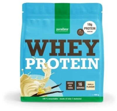 Purasana Whey Protein Vanille Bio 400 gr