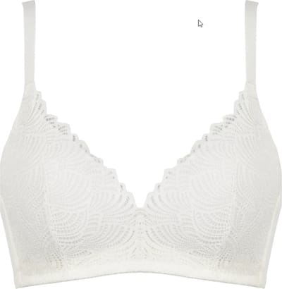 Naturana - Soft bh met kant - 5674 - Ecru - 95B