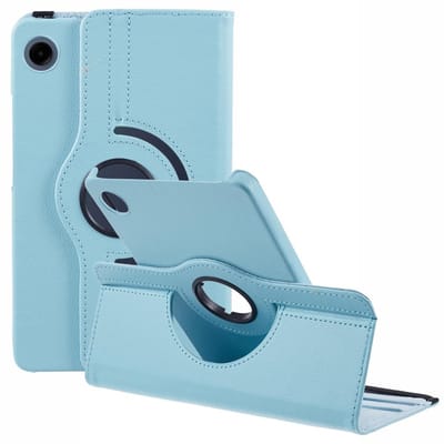 Coverup Tablethoes geschikt voor Samsung Galaxy Tab A11 / Tab A9 Hoesje - 360° Rotating Book Case - Lichtblauw