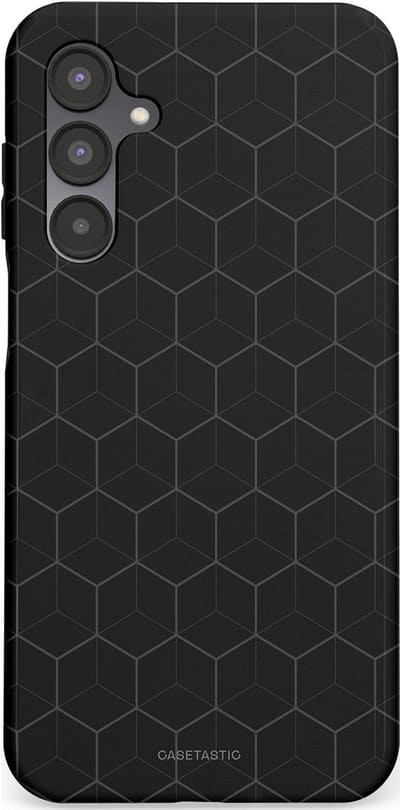 Casetastic Hoesje Geschikt voor Samsung A16 - Stijlvolle Beschermende Duo-layer Case - Hexago
