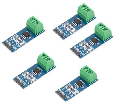 ACS712 Stroomsensor Module - Meetbereik tot 5A, Compatibel met Arduino, Inclusief E-Book