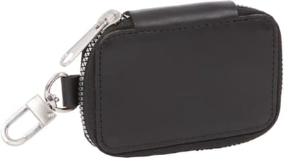 Premium 100% Rundlederen Sleuteletui – Handgestikt Met Massief Metalen Clip | Compact | Handmade | Accessoire voor Hem & Haar | Unisex Sleutelhoes | Luxury Key Case 100% Cow Leather