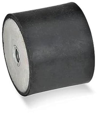 Aanslagbuffer 60-40-M10 | Natuurlijk Rubber Buffers voor Aggregaten | 2 Stuks