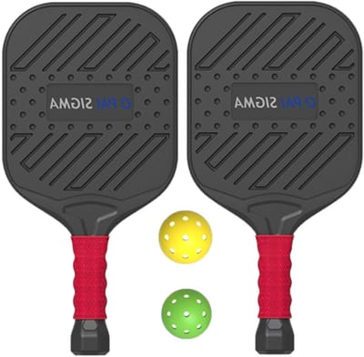 Pickleball Rackets Set - Paddleball Rackets - Sport Plezier - Inclusief Ballen - 40 x 21 x 8 cm
