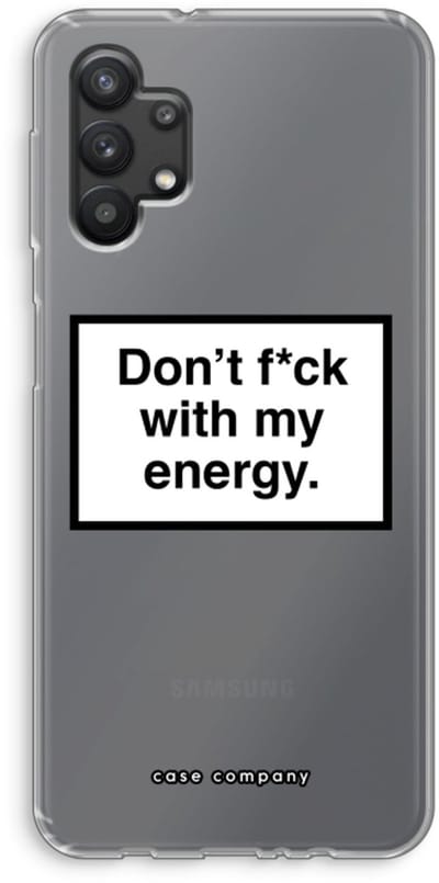 Hoesje geschikt voor Samsung Galaxy A32 5G hoesje - My energy - Soft Cover Telefoonhoesje - Bescherming aan alle Kanten en Schermrand