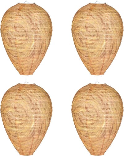 Hoornaar Val - Hoornaarval Aziatische - Wespennest Afschrikking - Papier/Plastic - Bionisch Ontwerp - Ondersteunt Tot 60 Meter - Voor Buitengebruik