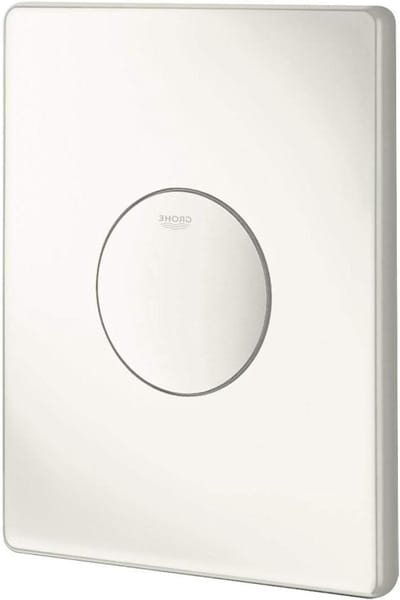 Bedieningsplaat - Spoelplaat - Toilet Spoelen - Betrouwbaar Materiaal - 156 mm Diep - Alpine Wit