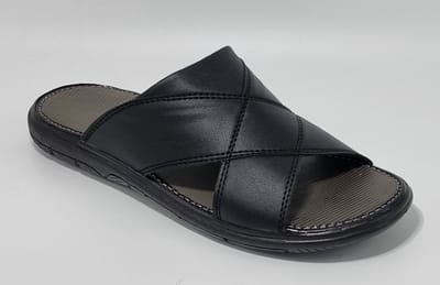 Walking - Slippers Heren - Licht Gewicht Heren Slippers - Slippers met een Zacht Voetbed - Zwart – Maat 41