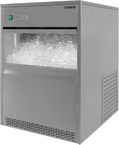 Saro Ijsblokjes machine 26Kg/24uur - opslag 6kg - RVS - 2 jaar garantie - professioneel Model EB 26