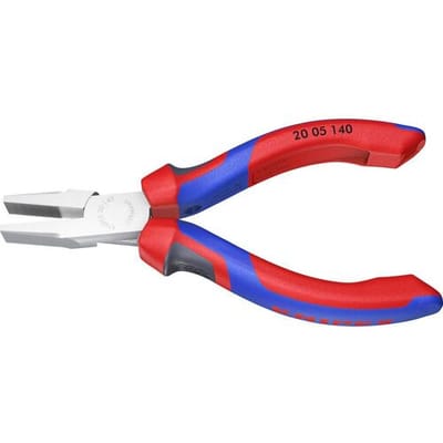 Knipex 20 05 140 Platte tang Werkplaats Recht Chroom-vanadium elektrostaal 140 mm