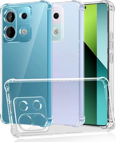 Transparant Schokbestendig TPU Hoesje Geschikt voor Xiaomi Redmi Note 13 Pro 5G / Poco X6 | Back Cover | Dun | Flexibel | Shockproof | Doorzichtig