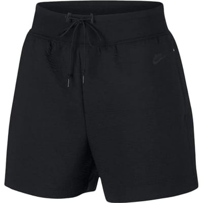 Shorts à cordon de serrage Nike Sportswear Tech Pack avec imprimé logo pour femme Shorts Noir 932112-010 XL black