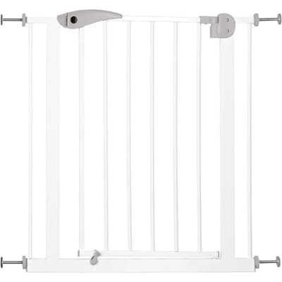 Trixie - Afsluithek - Metaal - Wit - 75-85X76 cm