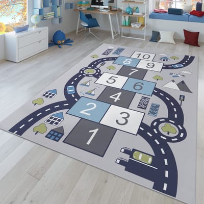 Kinderkamertapijt tapijt jongen meisje kinderkamertapijt baby antislip straat