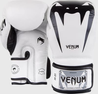 Venum Bokshandschoenen Giant 3.0 Wit/Zwart - 16 OZ